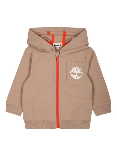 Timberland Kids zip-up hoodie