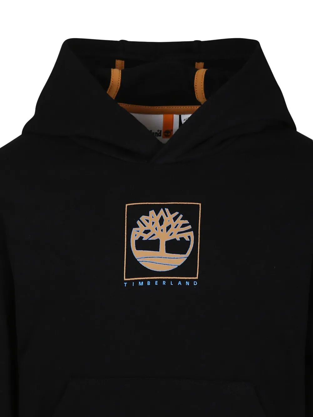 Timberland Kids Hoodie met logoprint Zwart