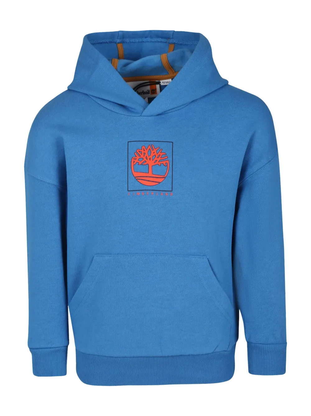 Timberland Kids' Logo-print Hoodie In Blue