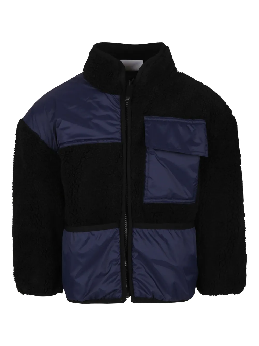 Timberland Kids fleece-texture jacket | Black | Image 1