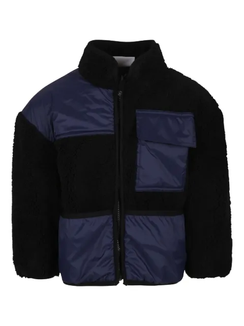 Timberland Kids fleece-texture jacket 
