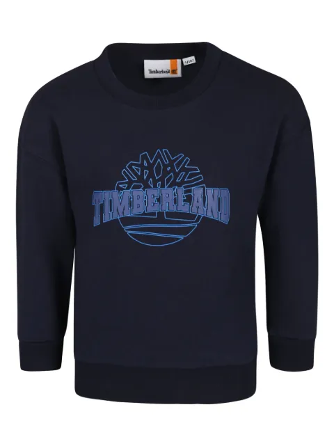 Timberland Kids logo-print sweatshirt 