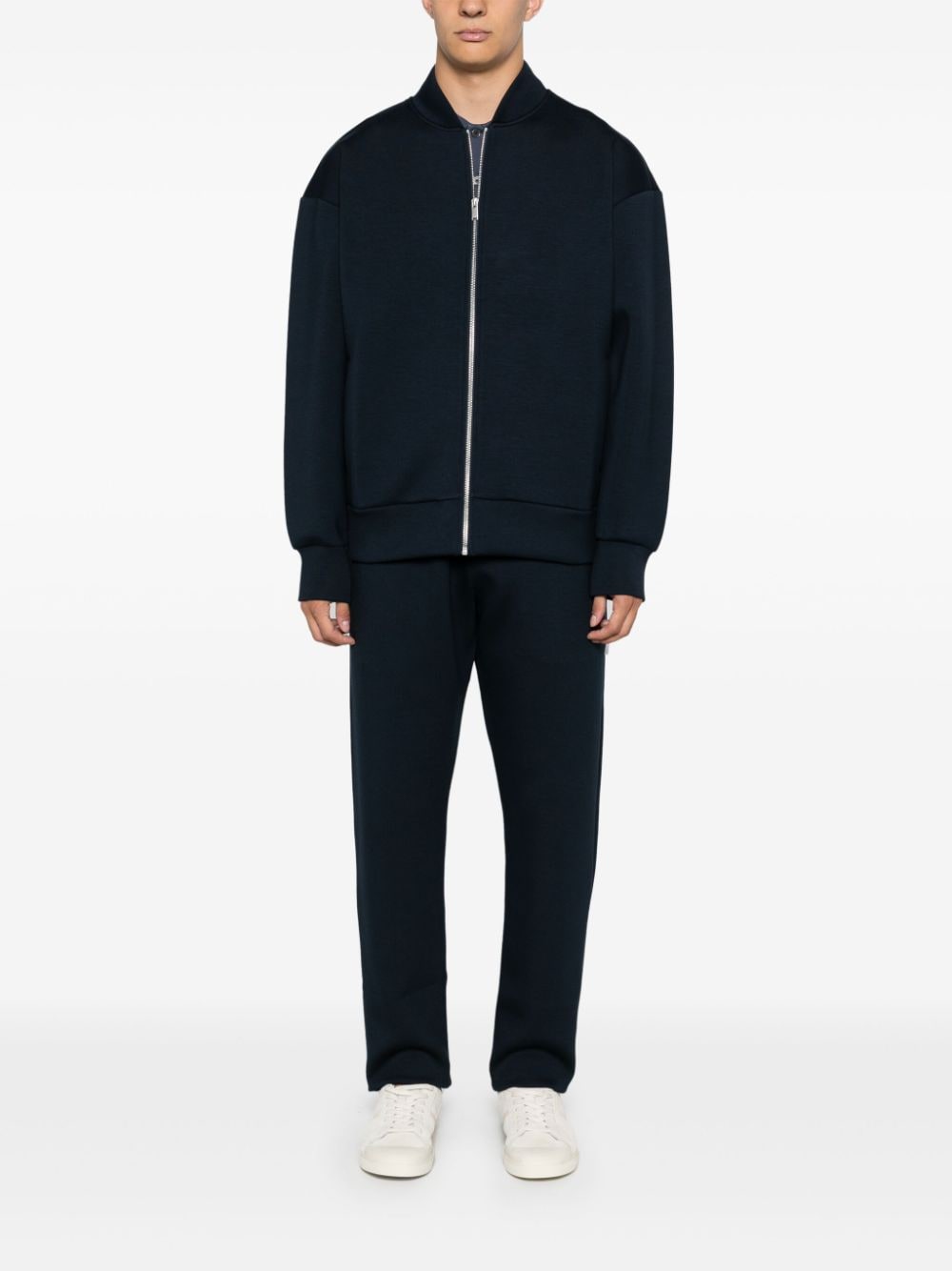 Lardini zip sweatshirt - Blauw