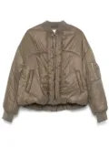 MORDECAI padded bomber jacket - Green