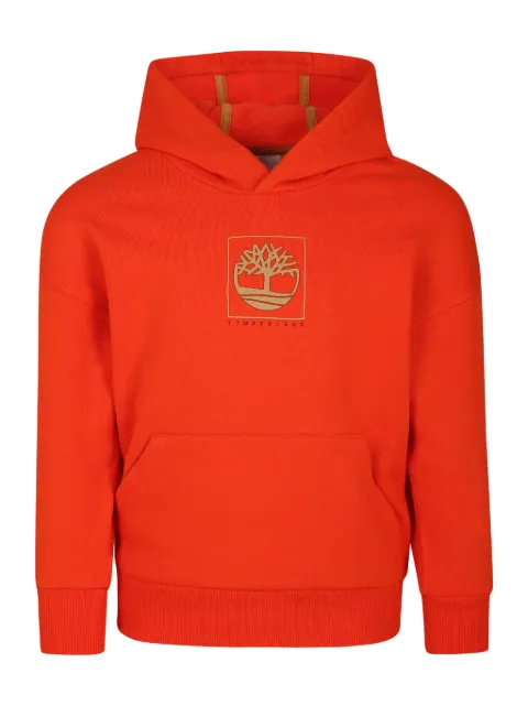 Timberland Kids logo-print hoodie 