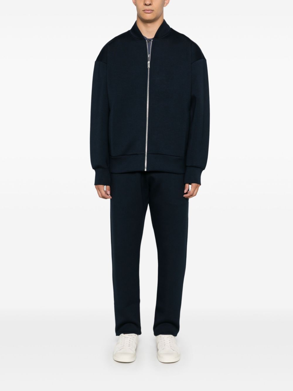 Shop Lardini Logo-tag Track Pants In Blue