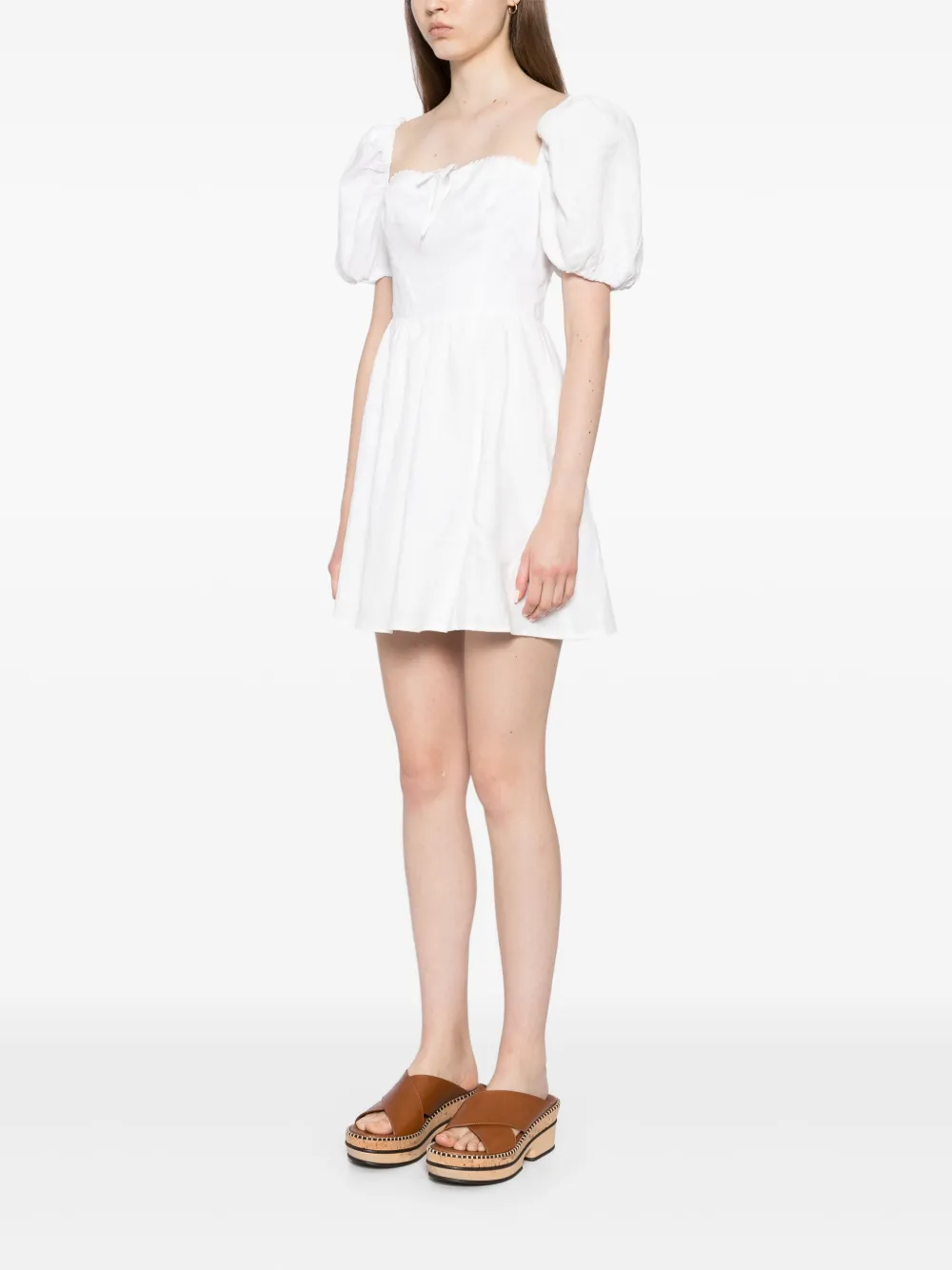 Reformation Malvina jurk Wit