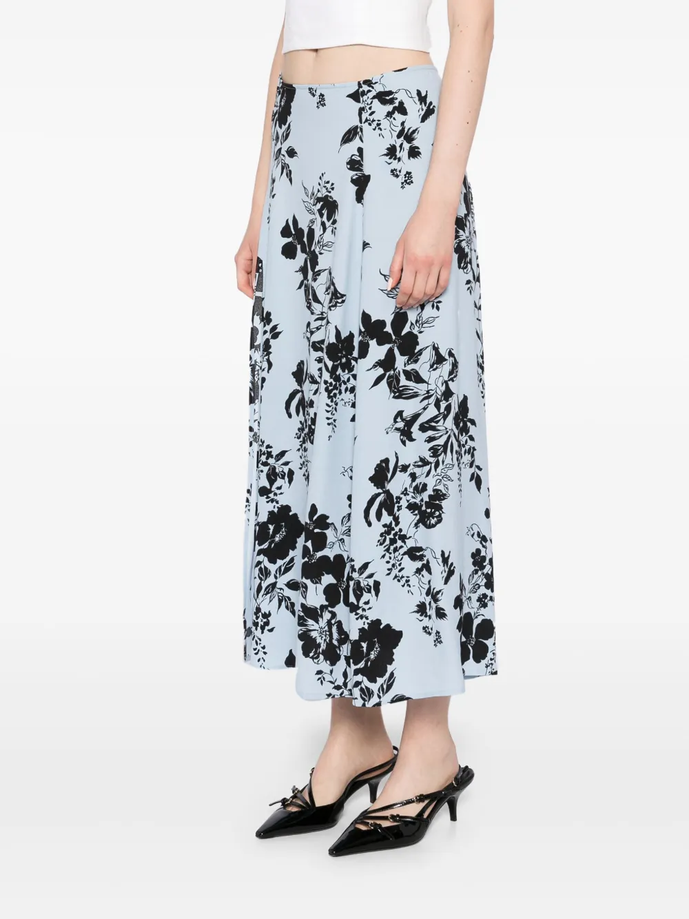 Reformation Zoe rok Blauw