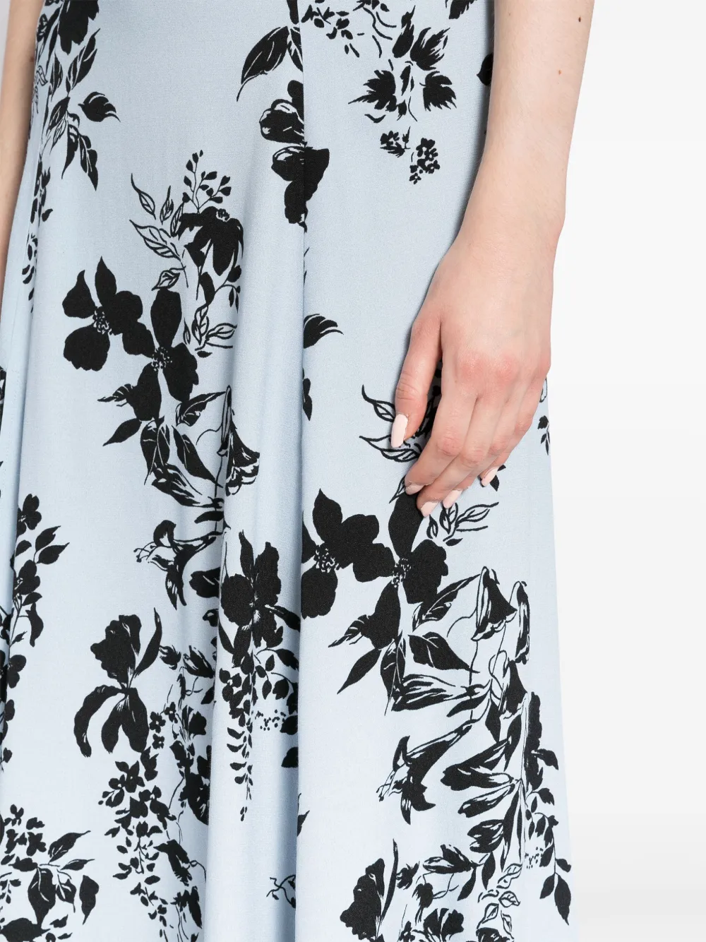 Reformation Zoe rok Blauw
