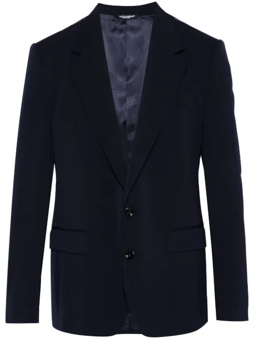 Blazer à simple boutonnage - Dolce & Gabbana - Modalova