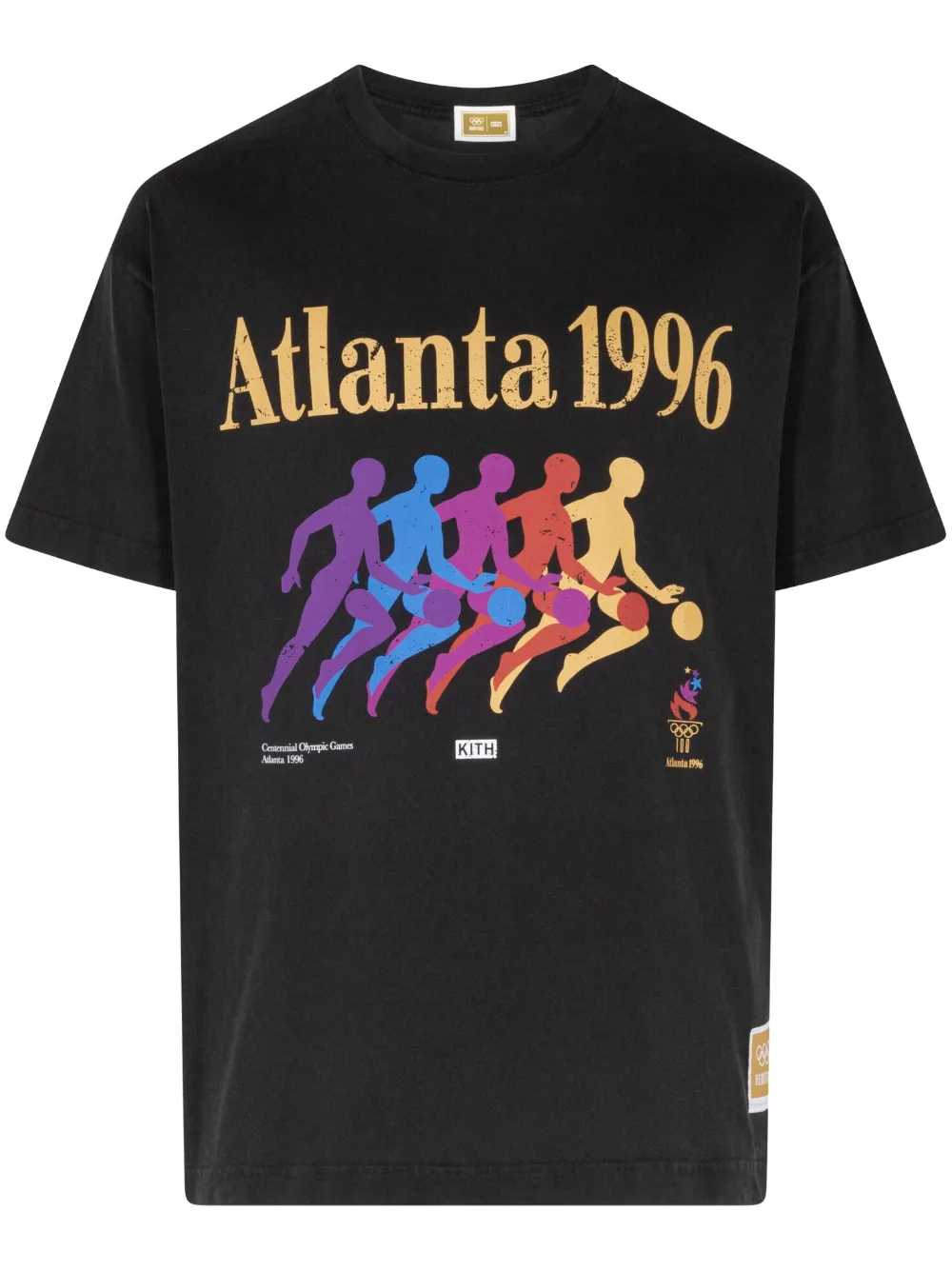 KITH Olympics Heritage Atlanta basketball vintage T-shirt – Black