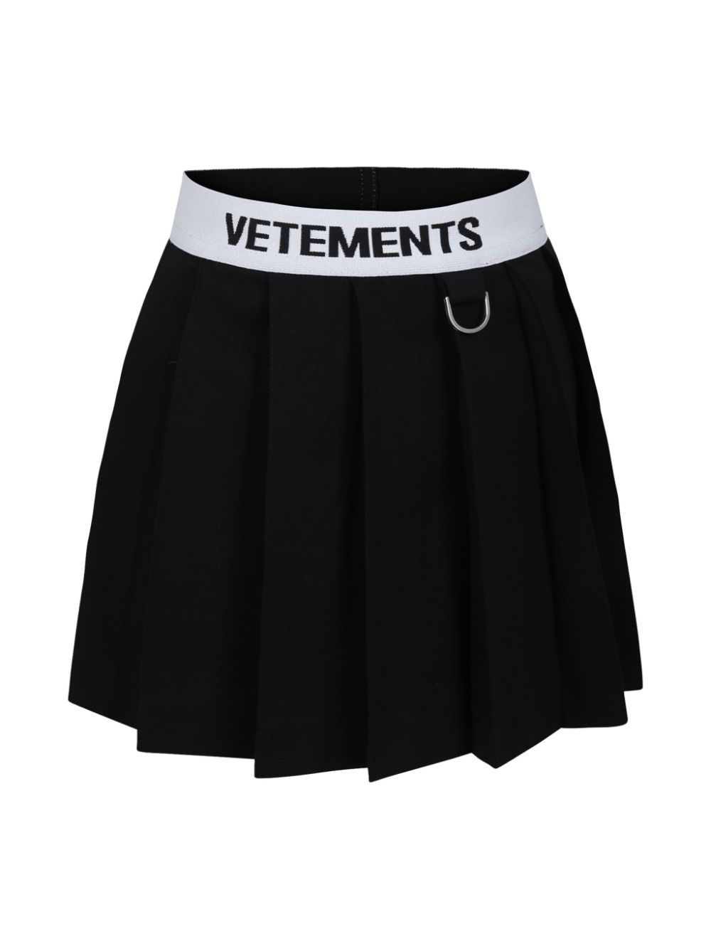 VETEMENTS pleated skirt - Black