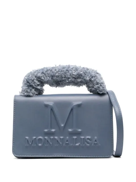 Monnalisa logo-embossed bag