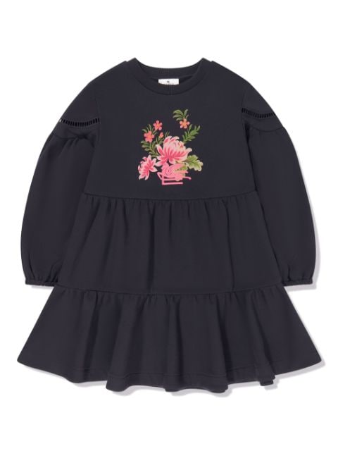 ETRO KIDS robe à fleurs imprimées