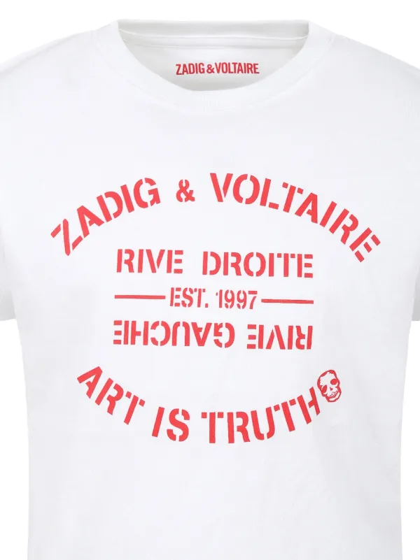 Zadig & Voltaire Kids t-shirt Kita Insignia | Blanc