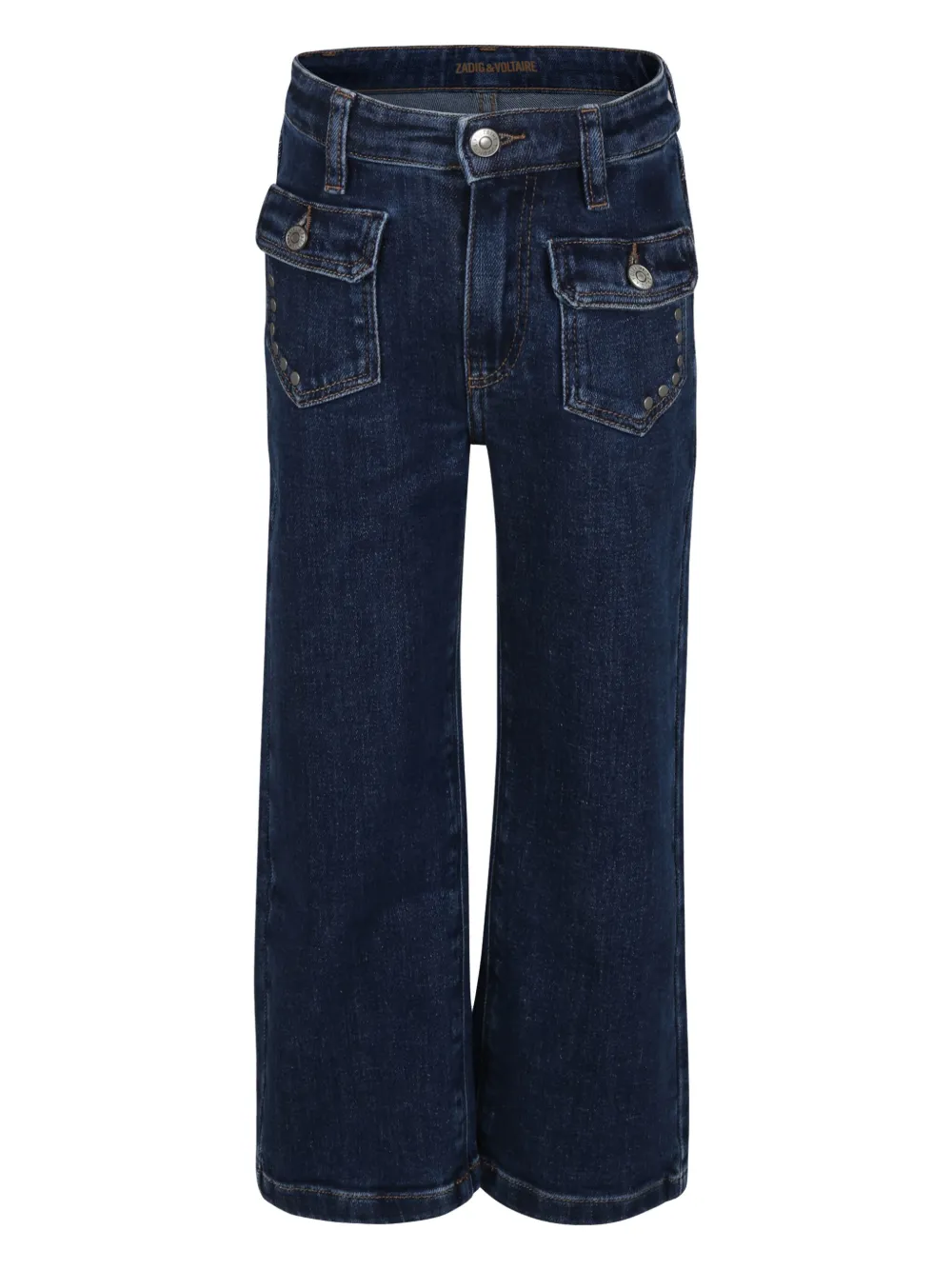 Zadig & Voltaire Kids Straight jeans Blauw