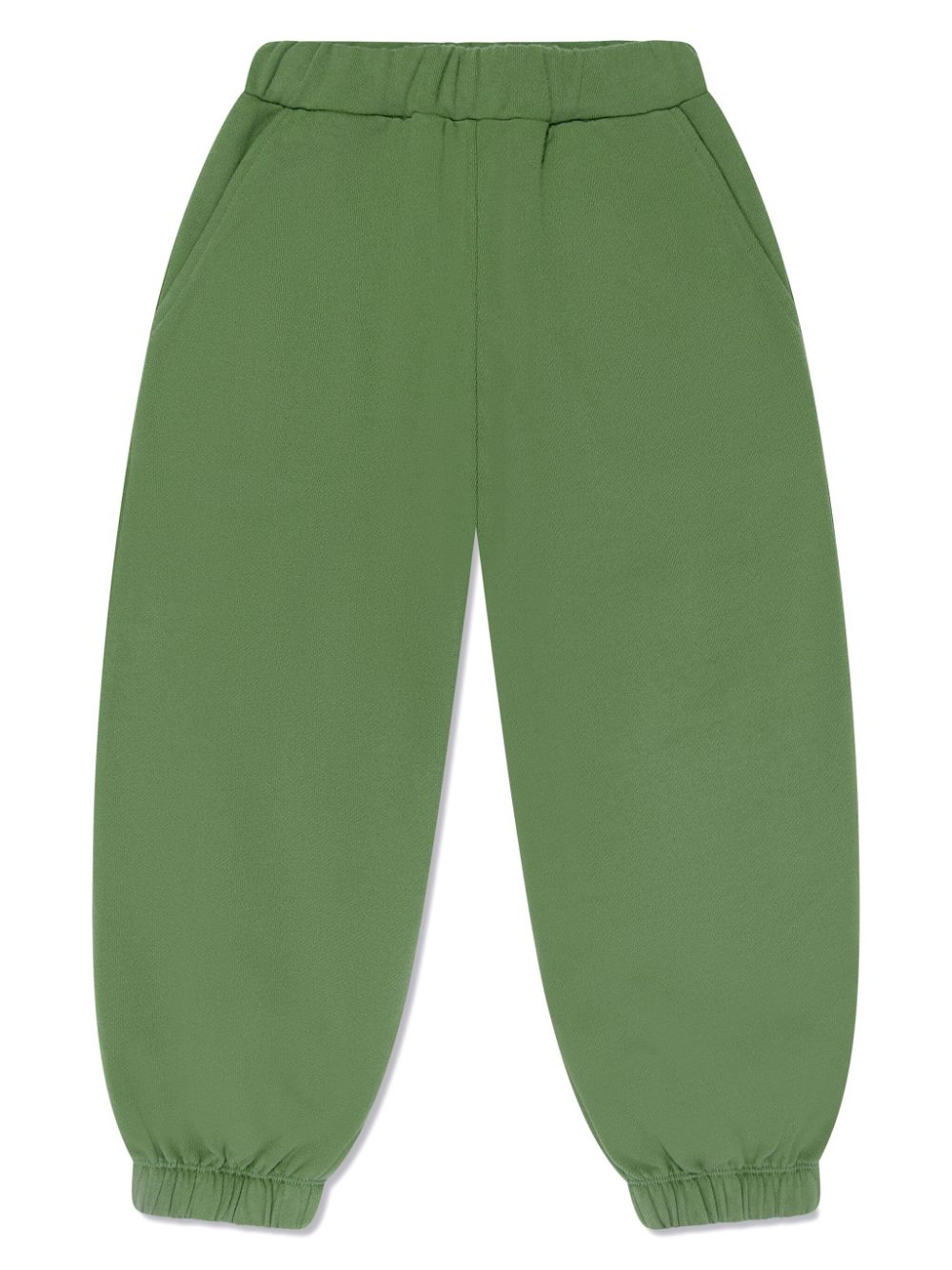 ETRO KIDS logo-embroidered track pants - Verde