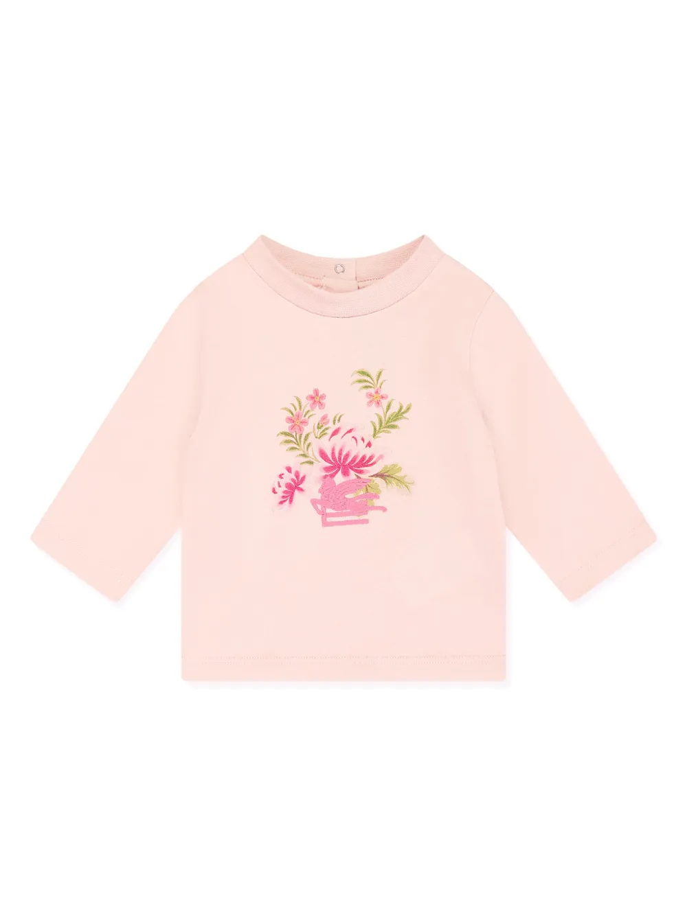 ETRO KIDS graphic-print T-shirt - Rosa