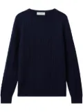 Pringle of Scotland cable-knit lambs wool jumper - Blue