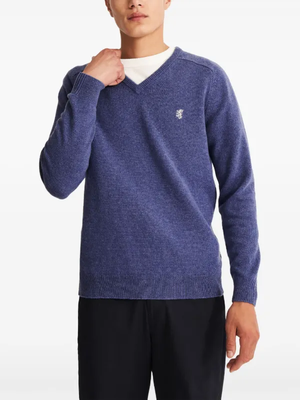 Pringle Of Scotland Vネックセーター | ブルー | FARFETCH JP