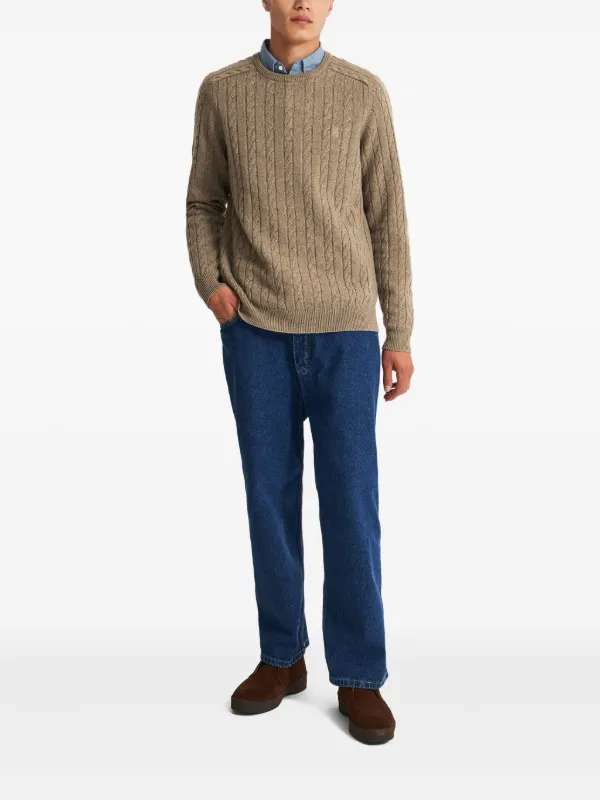 Pringle Of Scotland ケーブルニット セーター | ニュートラル