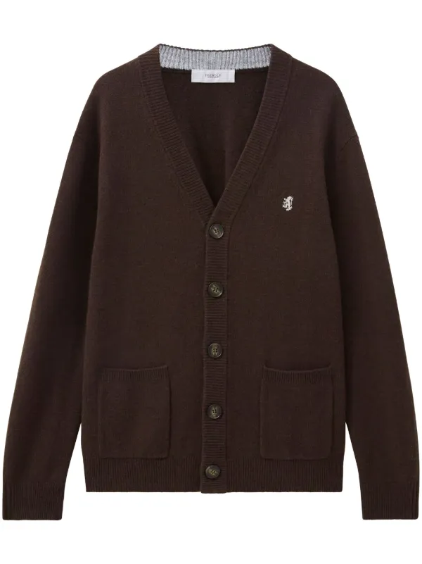 Pringle Of Scotland Vネックセーター | ブラウン | FARFETCH JP