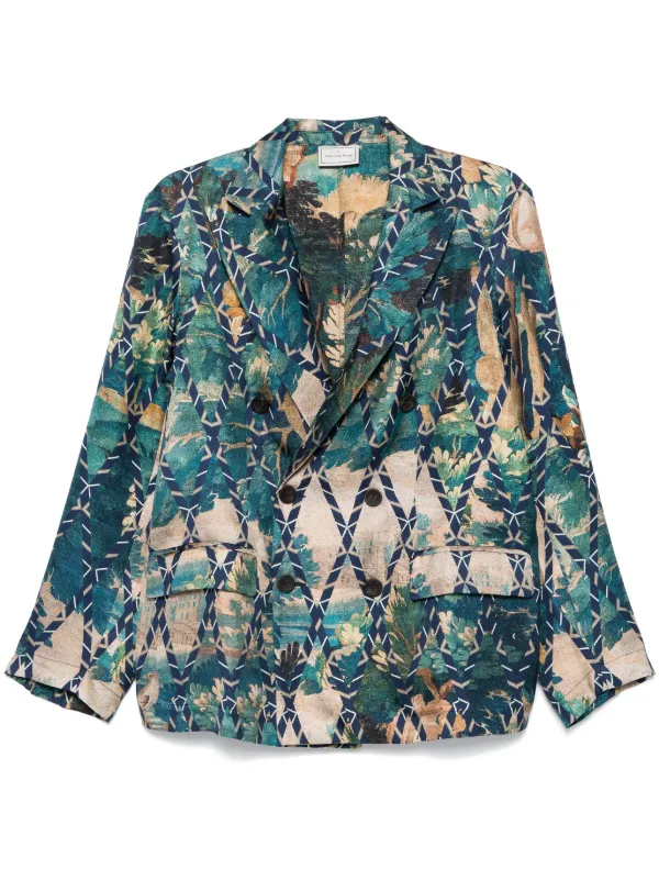 Pierre-Louis Mascia Blue Jacket | Neutrals | FARFETCH