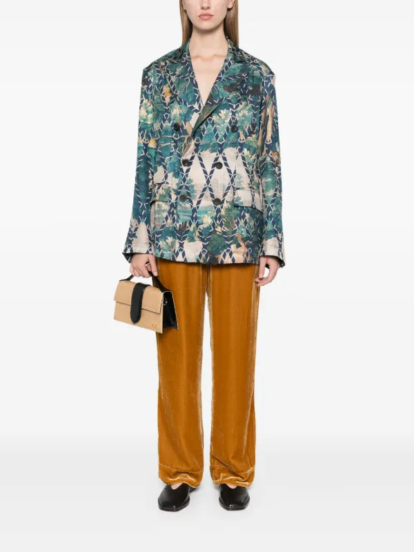 Pierre-Louis Mascia Blue Jacket | Neutrals | FARFETCH