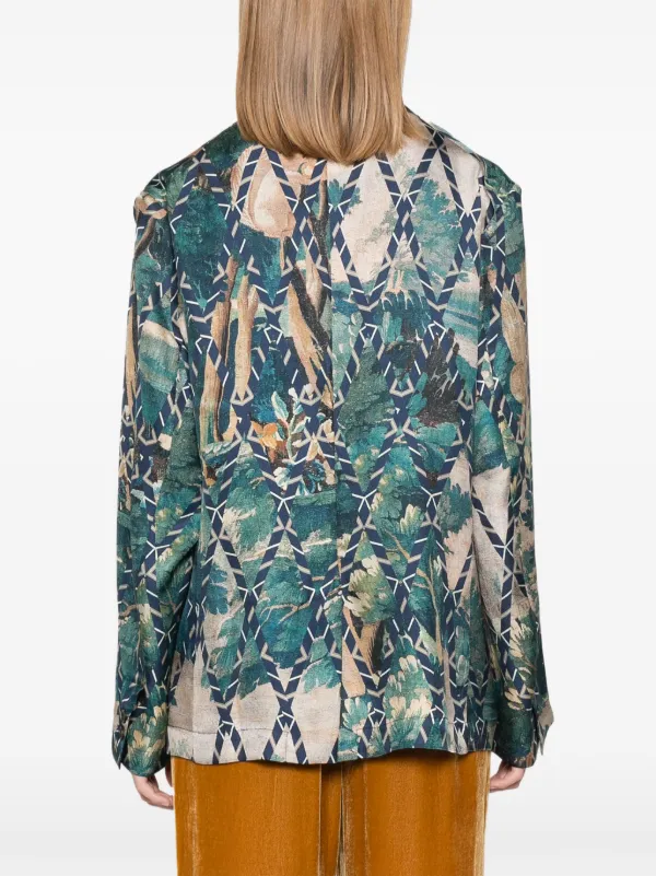 Pierre-Louis Mascia Blue Jacket | Neutrals | FARFETCH