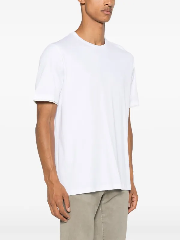新品タグ付き　Hernoヘルノ　ロゴTシャツ　ホワイト　IT40(M) 新品タグ付き Hernoヘルノ ロゴTシャツ ホワイト IT44(13号LL