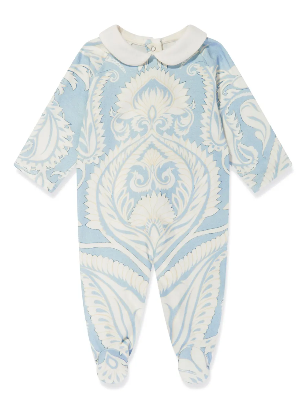 ETRO KIDS paisley-print pajamas set - Blauw