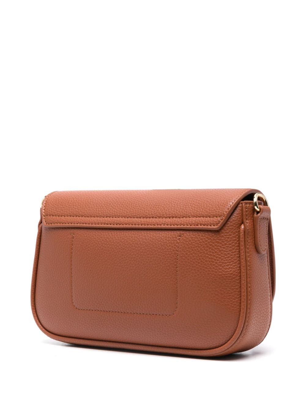 Shop Emporio Armani Mini Shoulder Bag In Brown