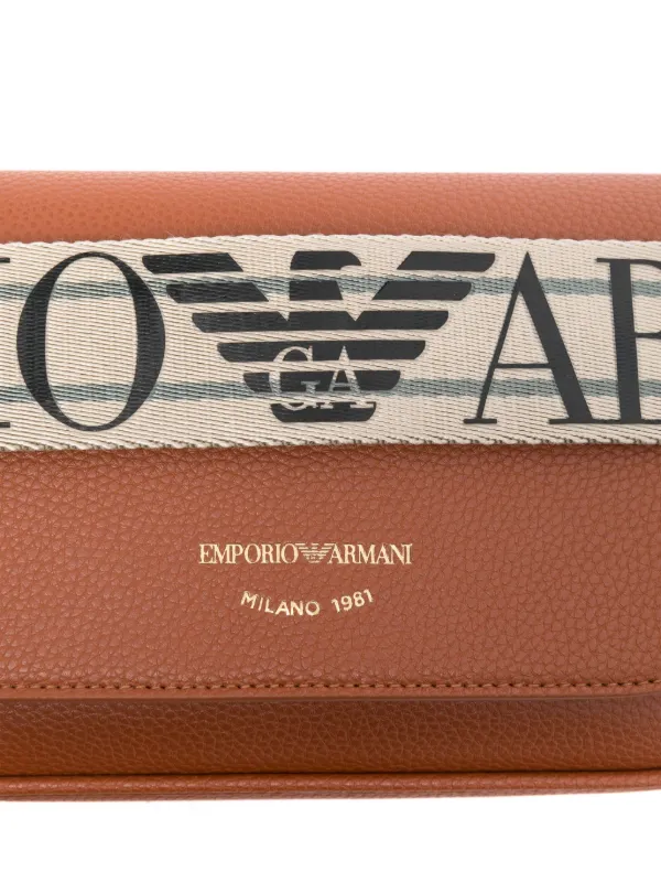 Emporio Armani ショルダーバッグ | ブラウン | FARFETCH JP