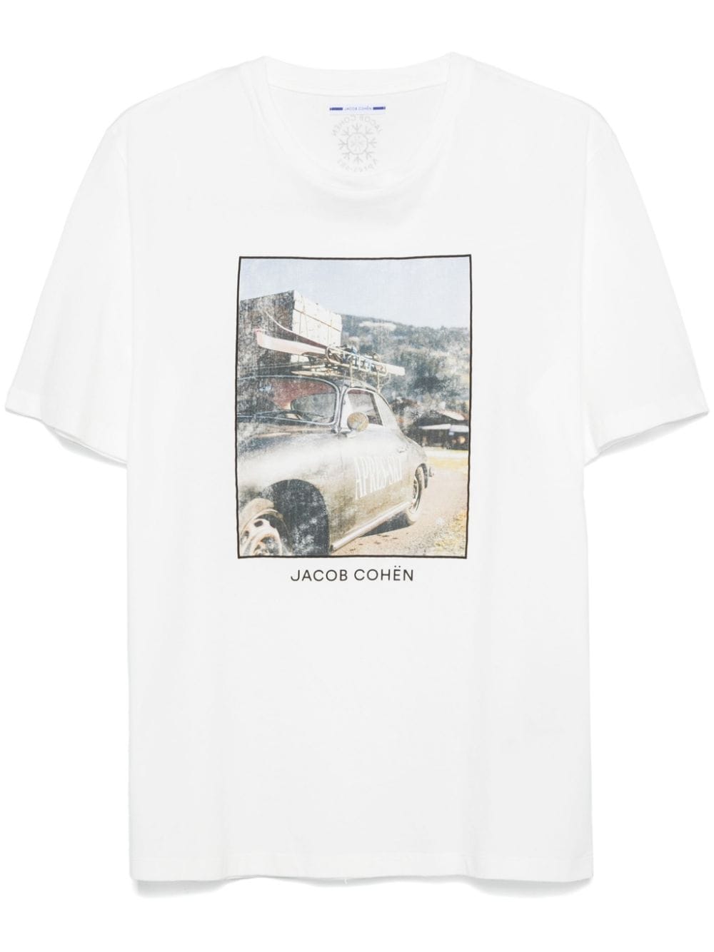 Jacob Cohën graphic-print T-shirt - Bianco