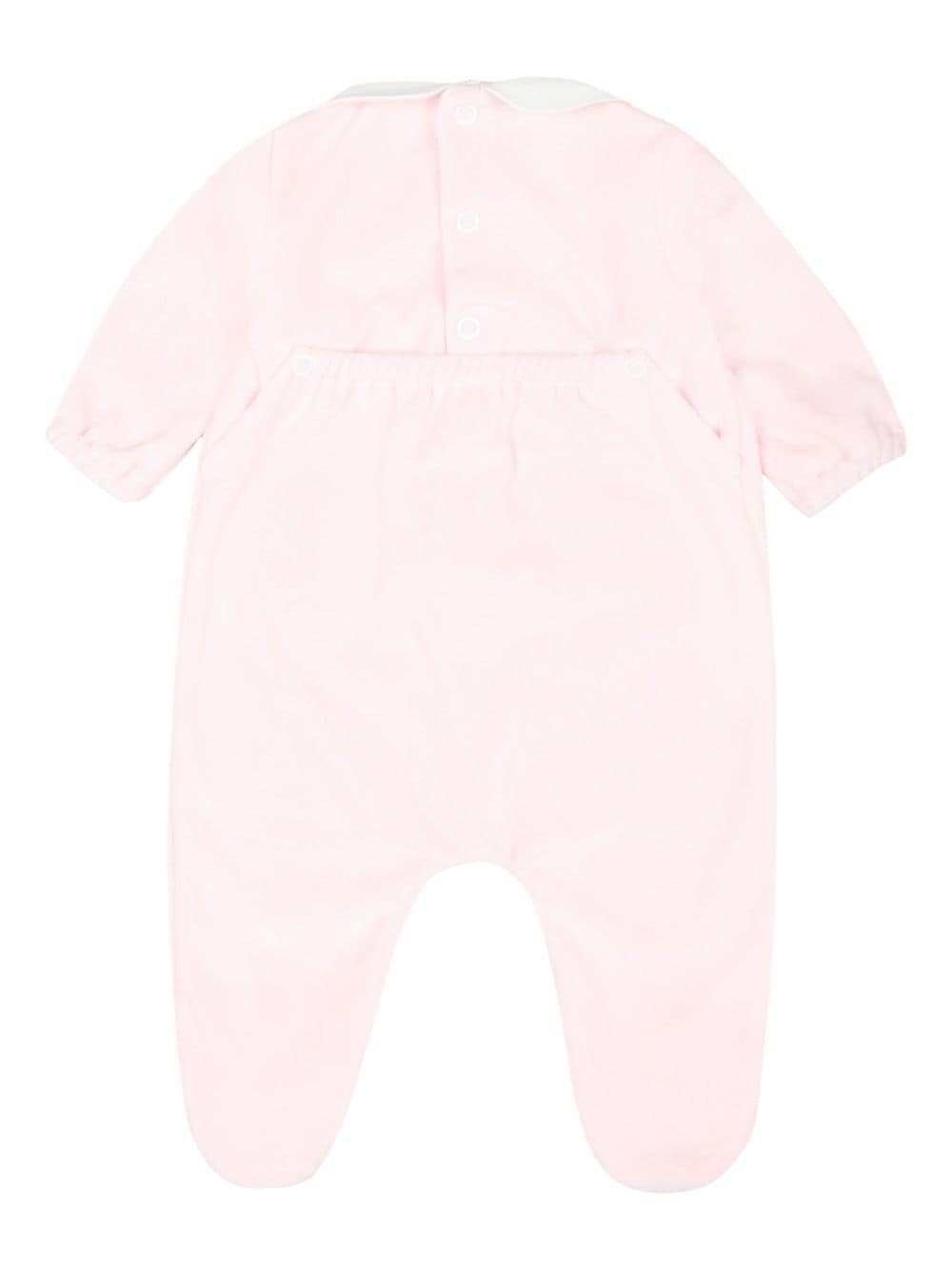 Little Bear Romper met teddybeerprint - Roze