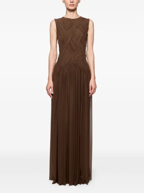 Atu Body Couture Emotional braided maxi dress