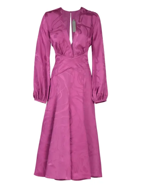 Silvia Tcherassi Kathryn V-neck midi dress