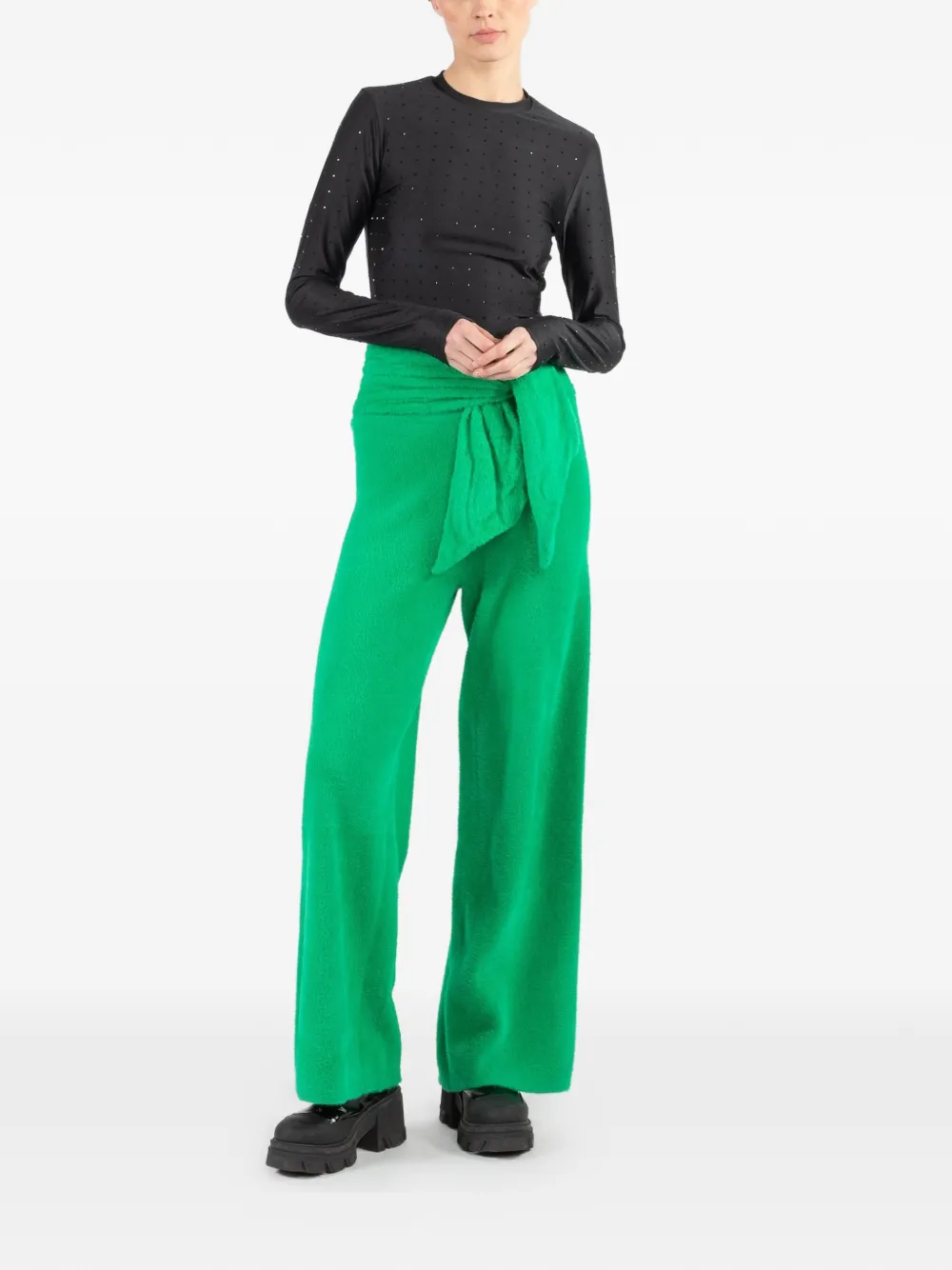 Simon Miller tie-waist trousers - Groen