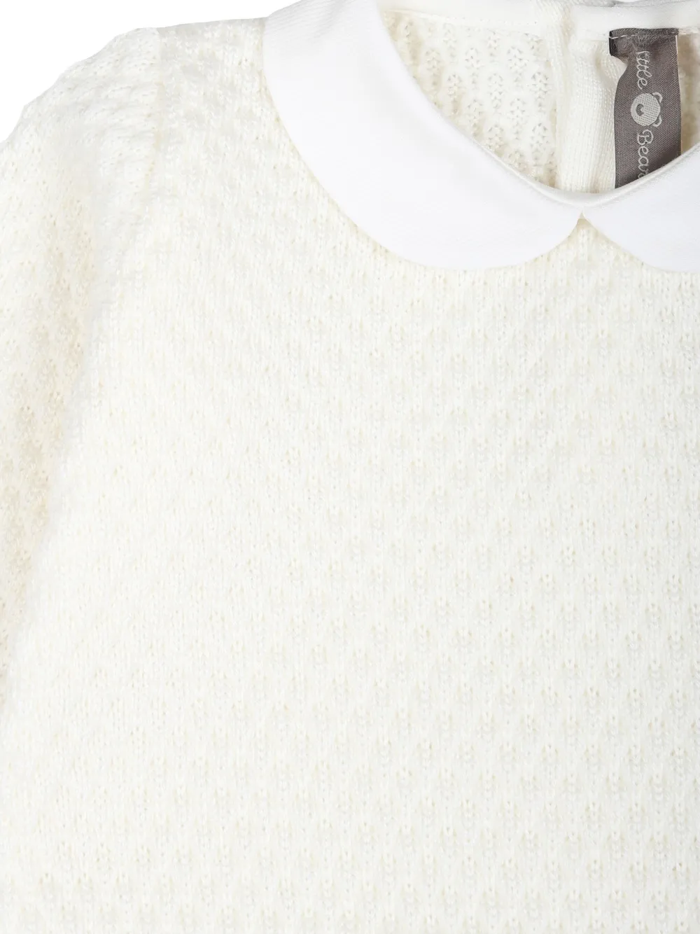 Little Bear Wollen romper Wit