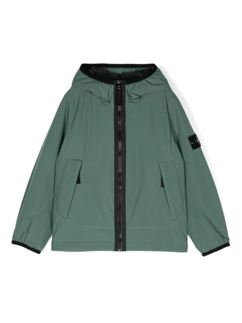 Stone Island Junior Compass-badge puffer jacket