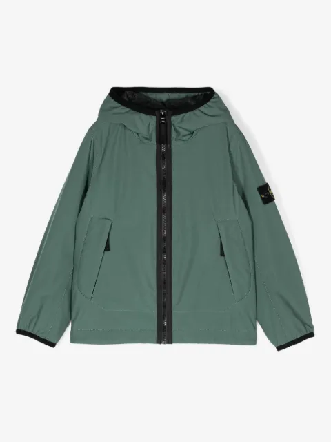 Stone Island Junior doudoune à patch Compass