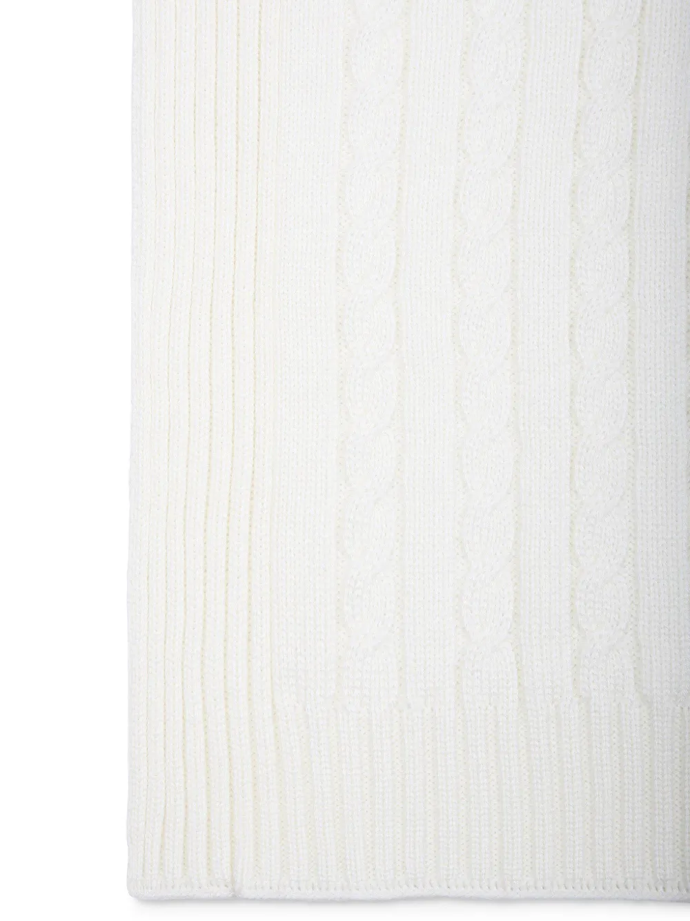 Little Bear Kabelgebreide deken Beige