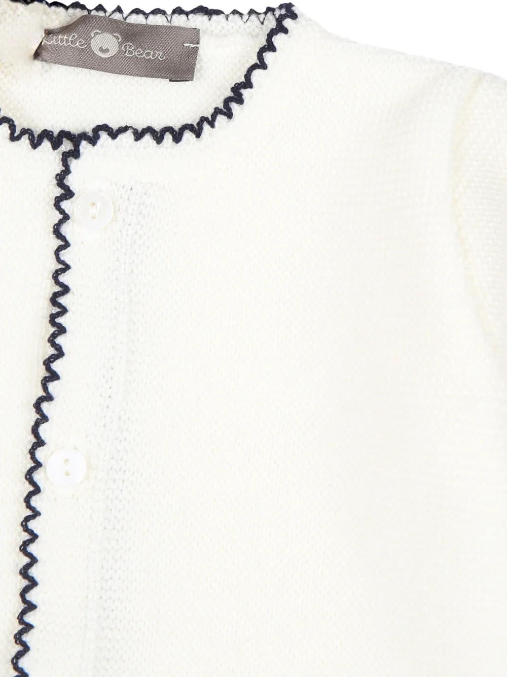 Little Bear Wollen vest Wit
