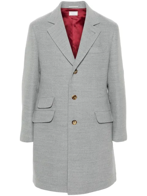 Brunello Cucinelli wool coat Men