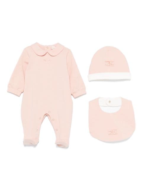 Elisabetta Franchi La Mia Bambina Pyjama met geborduurd logo