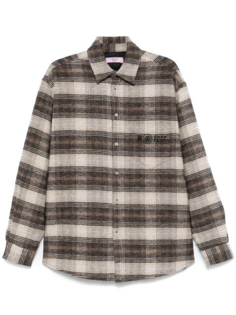 Martine Rose check-pattern overshirt