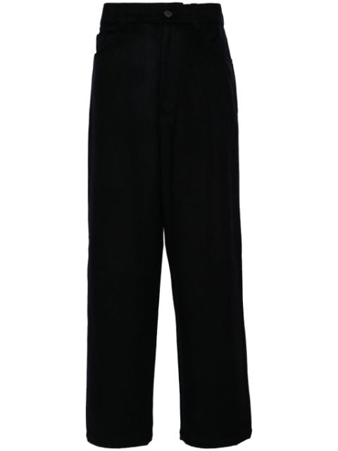 Emporio Armani flannel trousers