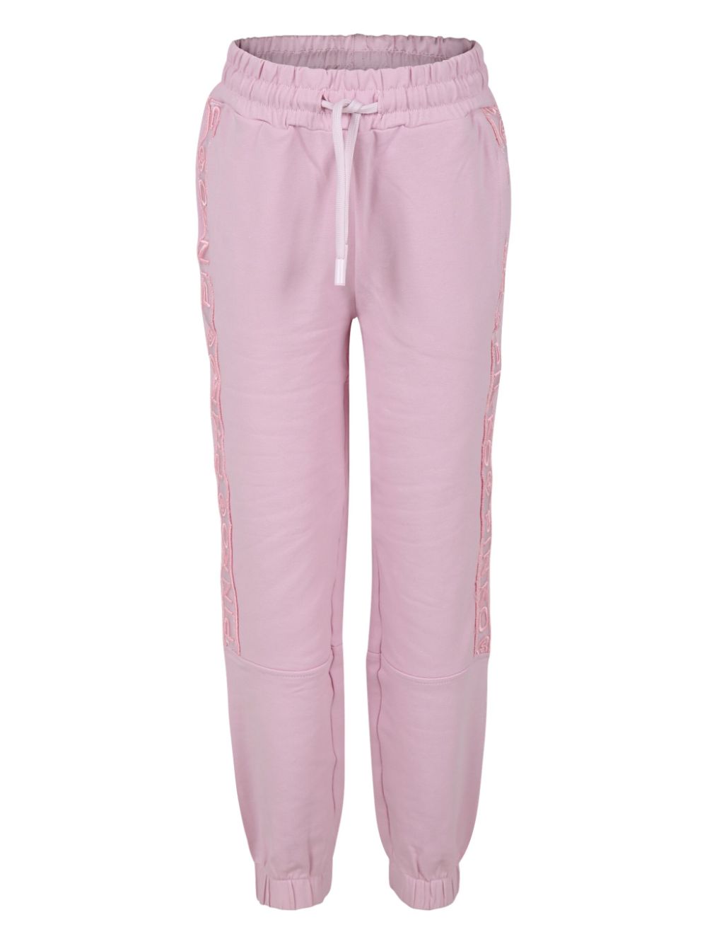 Pinko Kids logo-embroidered track pants