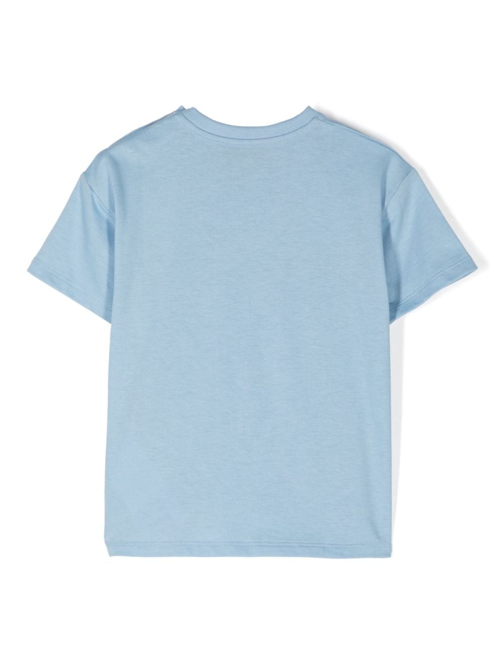 Gucci Kids Katoenen T-shirt met print - Blauw