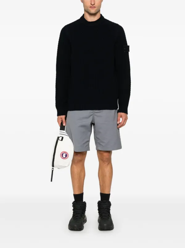 Stone Island コンパスバッジ セーター | ブルー | FARFETCH JP